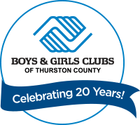 Boys and Girls Clubs of Thurston County - Celebrating 20 Years! logo