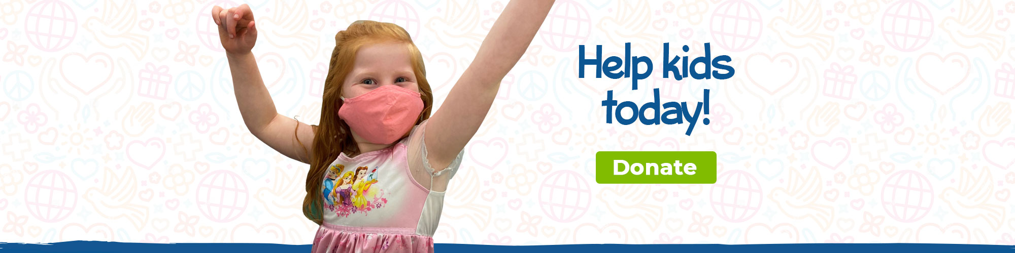 Help kids today! Donate